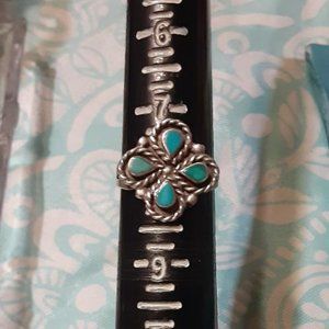 Vintage Navajo Turquoise Ring